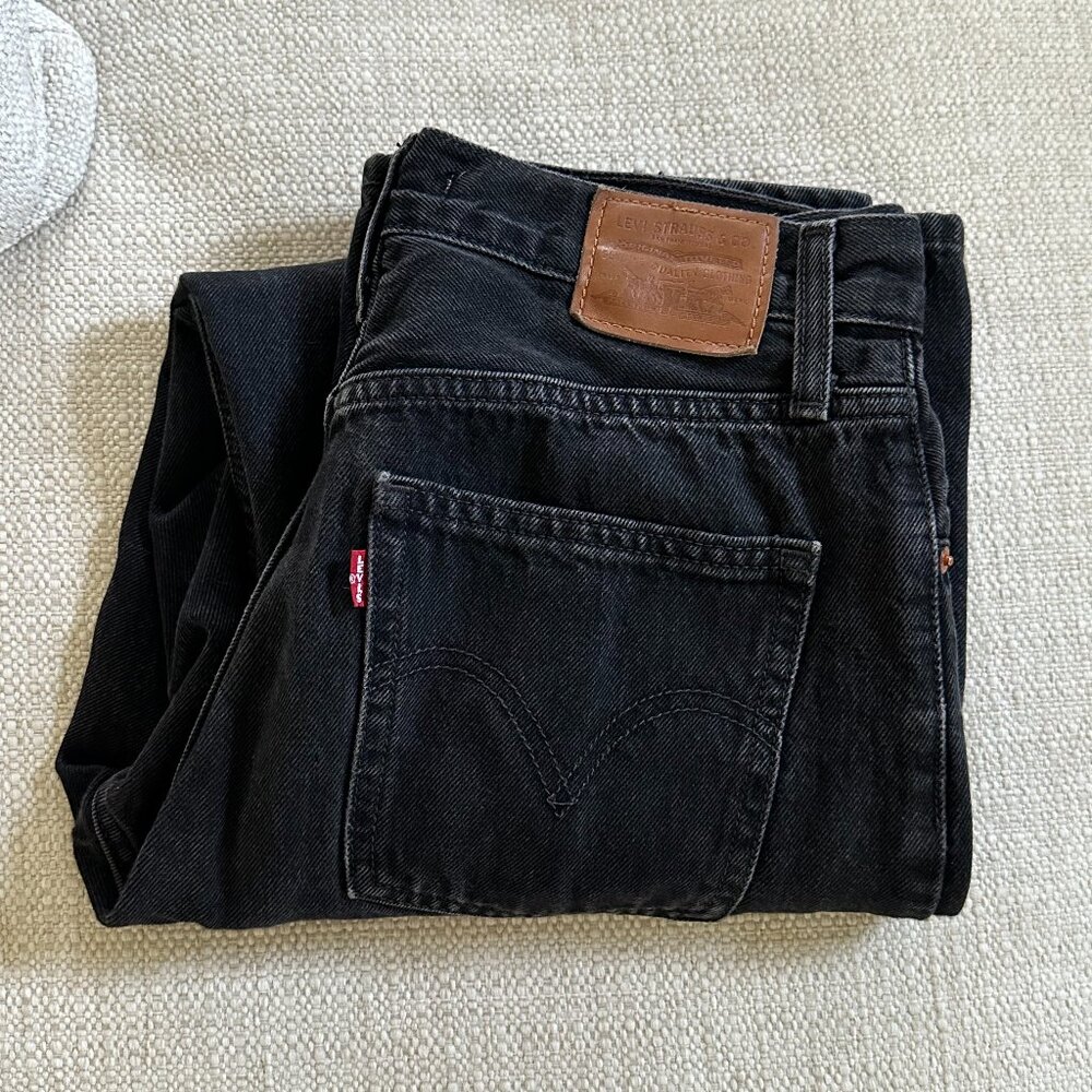 Levis Dad Women's jeans size 28 black